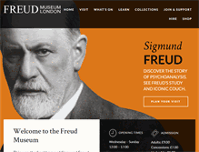 Tablet Screenshot of freud.org.uk